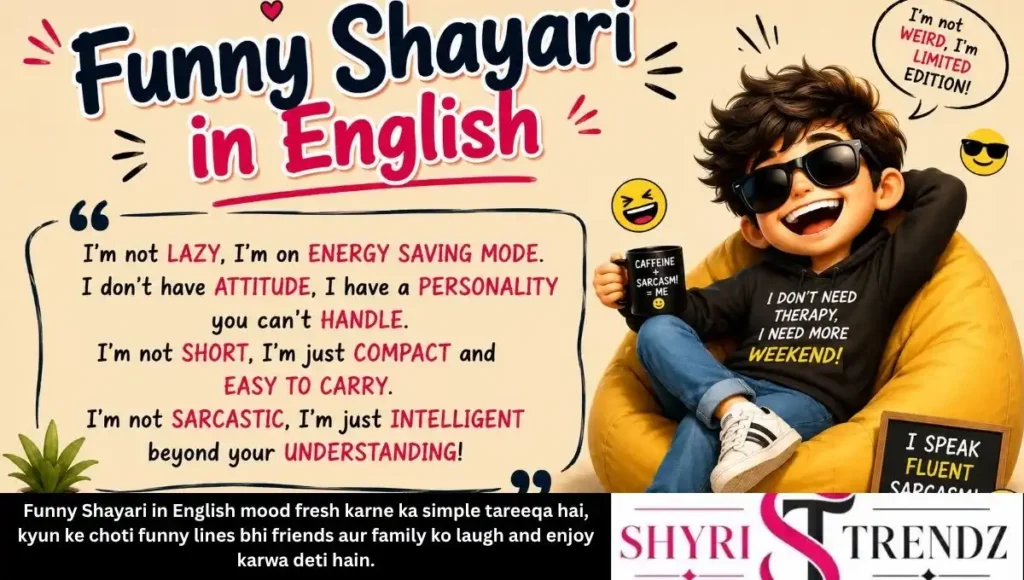 Best Funny Shayari in English