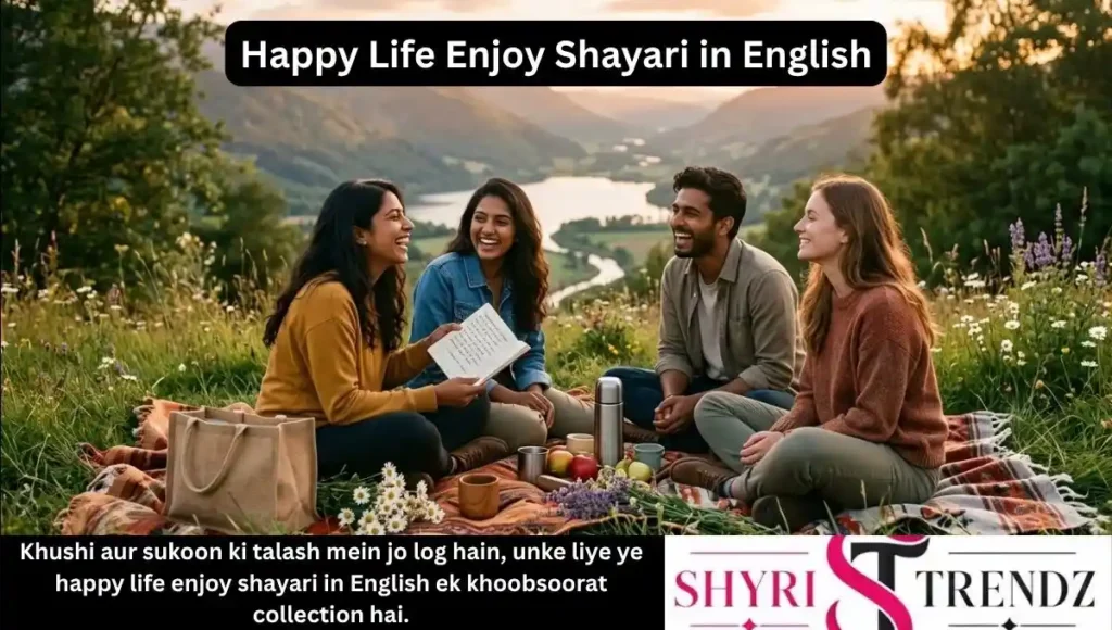 Happy Life Enjoy Shayari in English