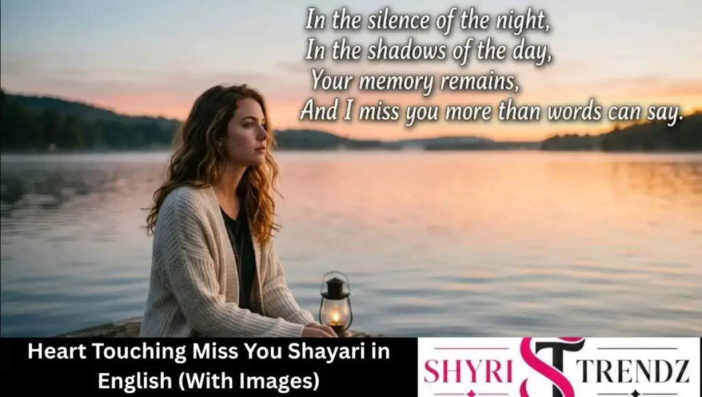Heart Touching Miss You Shayari in English (With Images)