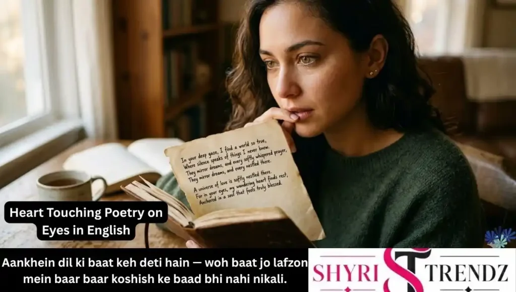 Heart Touching Poetry on Eyes in English