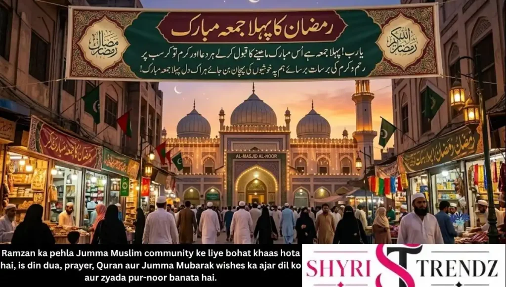 Ramzan ka Pehla Jumma Mubarak Shayari