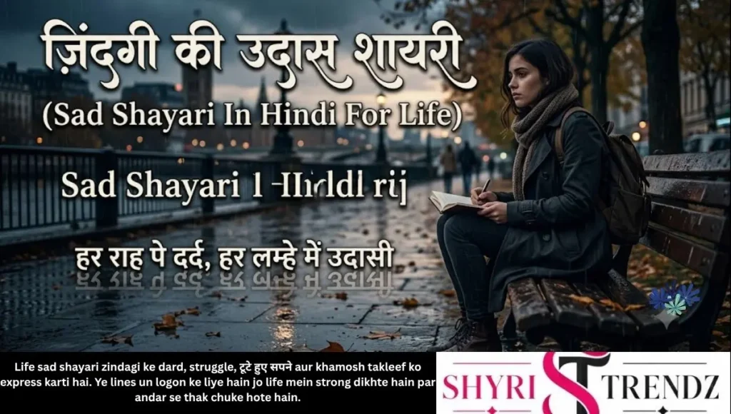 Sad Shayari In Hindi For Life