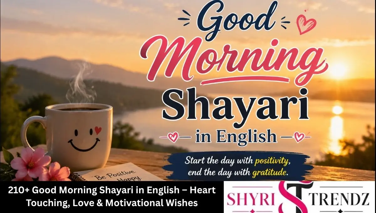 210+ Good Morning Shayari in English – Heart Touching, Love & Motivational Wishes