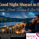 320+ Good Night Shayari in English – Romantic, Heart Touching & Love Wishes (2026)