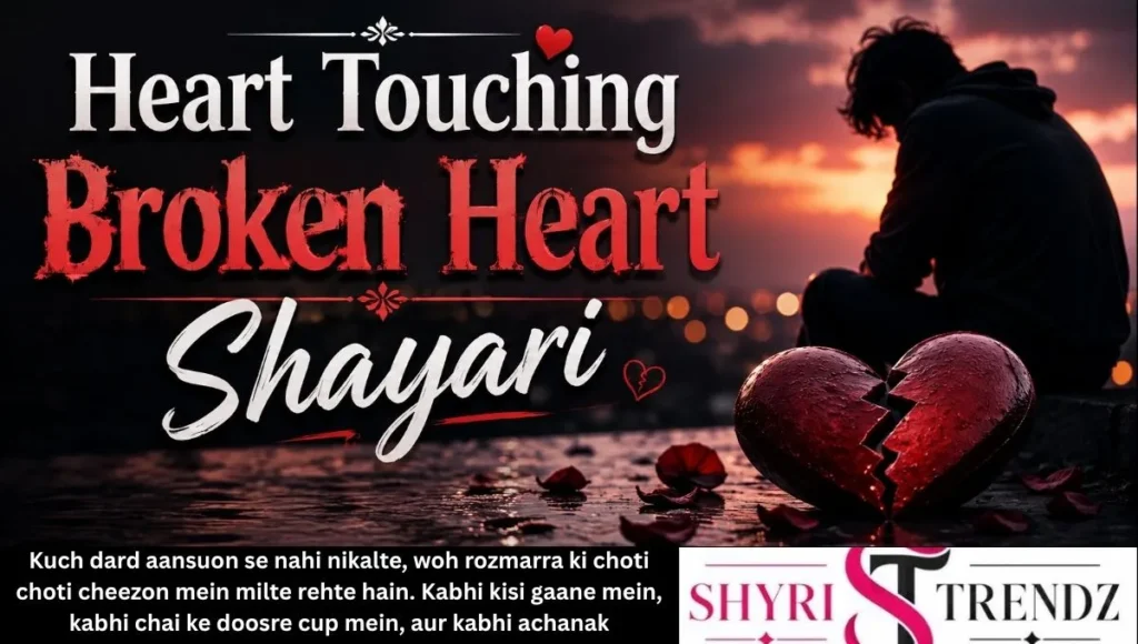 Heart Touching Broken Heart Shayari