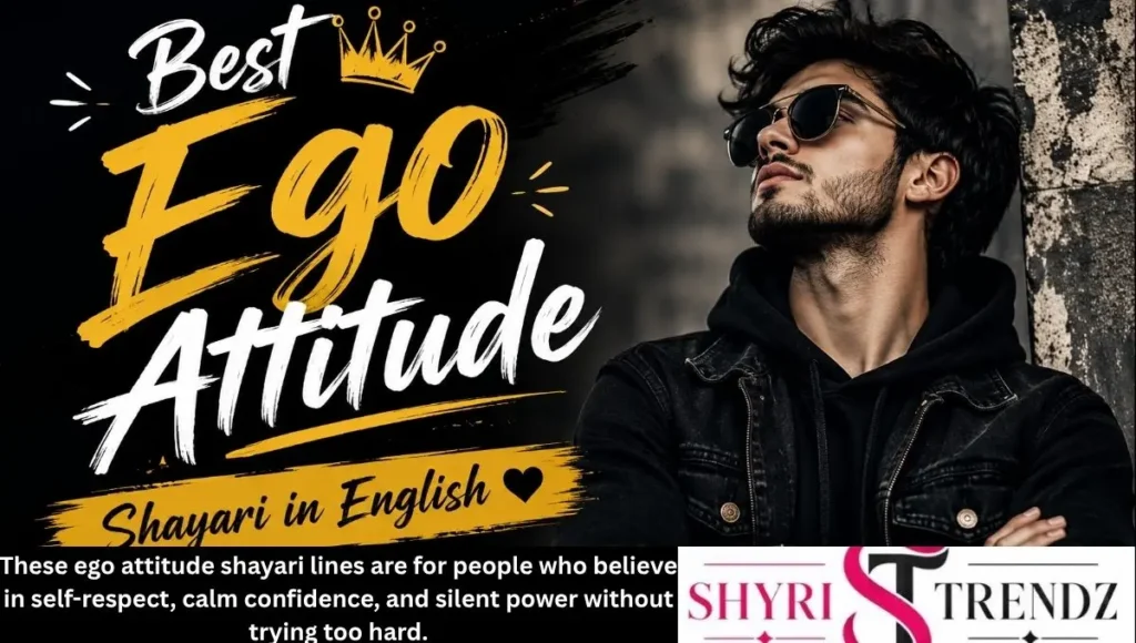 Best Ego Attitude Shayari in English
