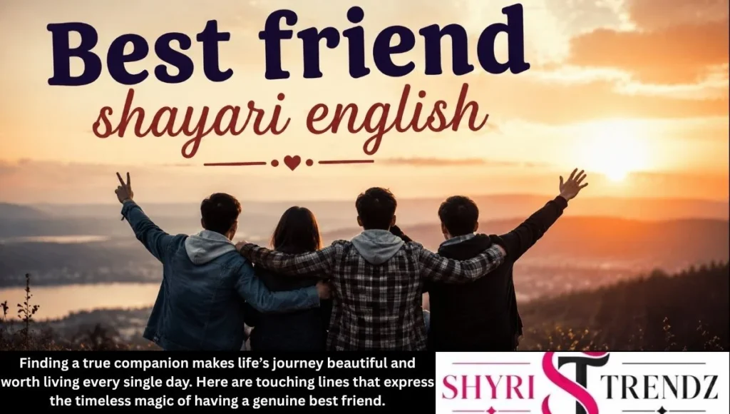 Best friend shayari english