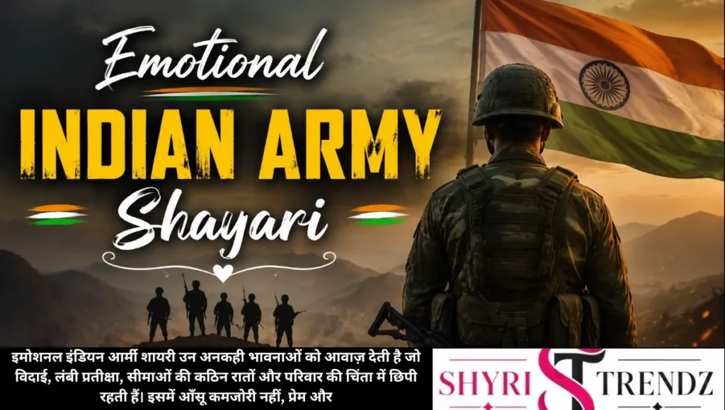 Emotional Indian Army Shayari