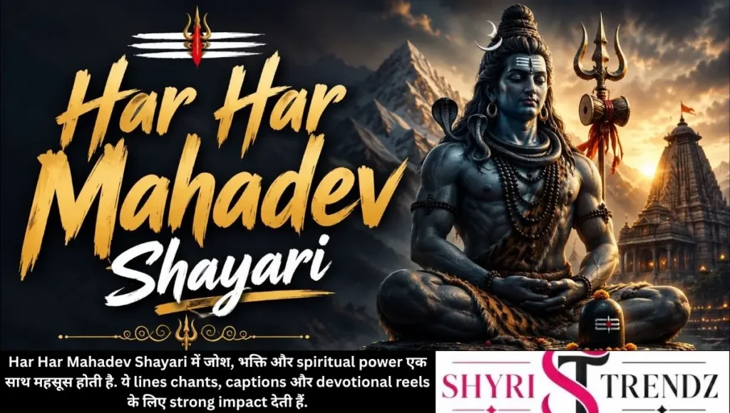 Har Har Mahadev Shayari