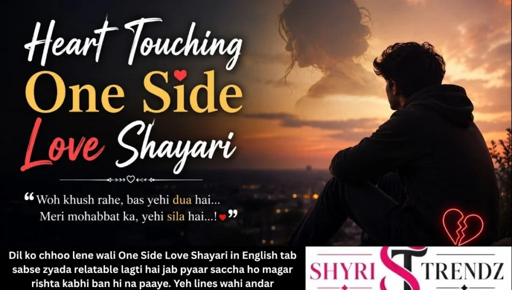 Heart Touching One Side Love Shayari