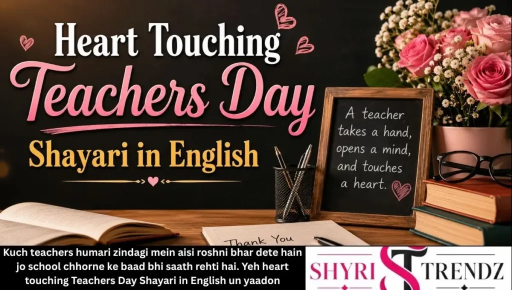 Heart Touching Teachers Day Shayari in English