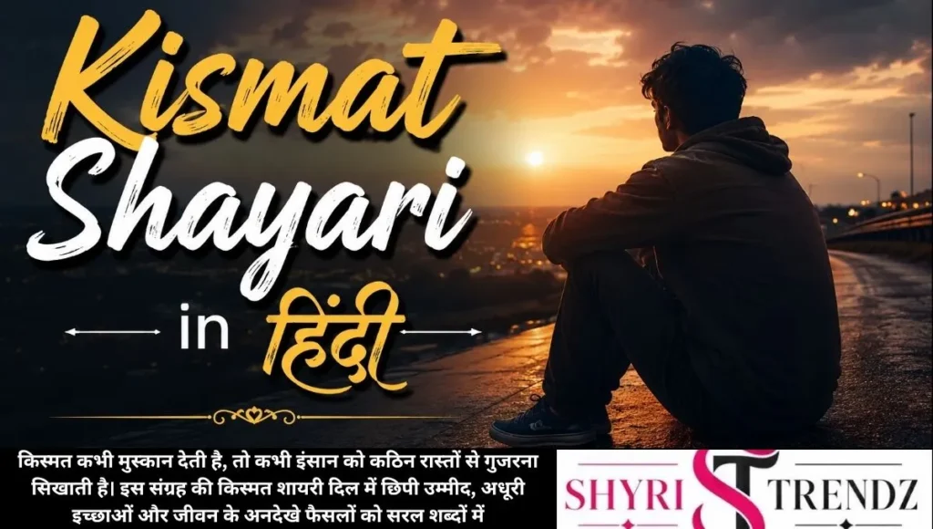 Kismat Shayari in Hindi