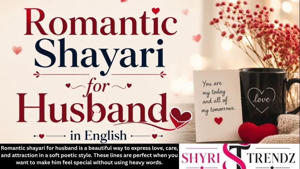 Romantic Shayari for Husband in English