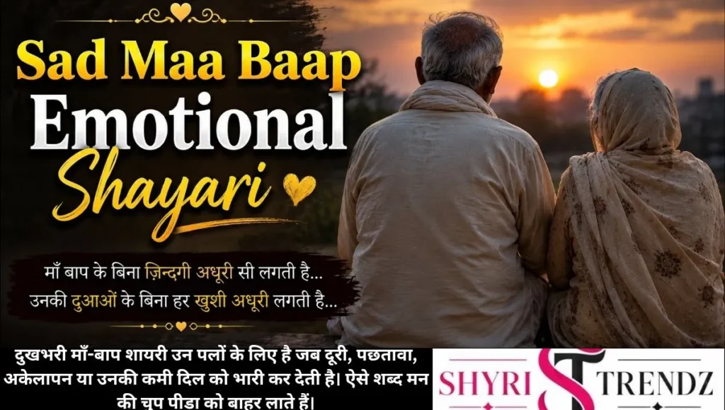 Sad Maa Baap Emotional Shayari
