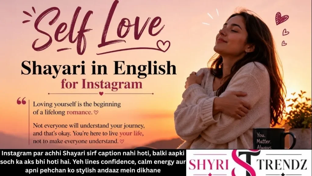 Self Love Shayari in English