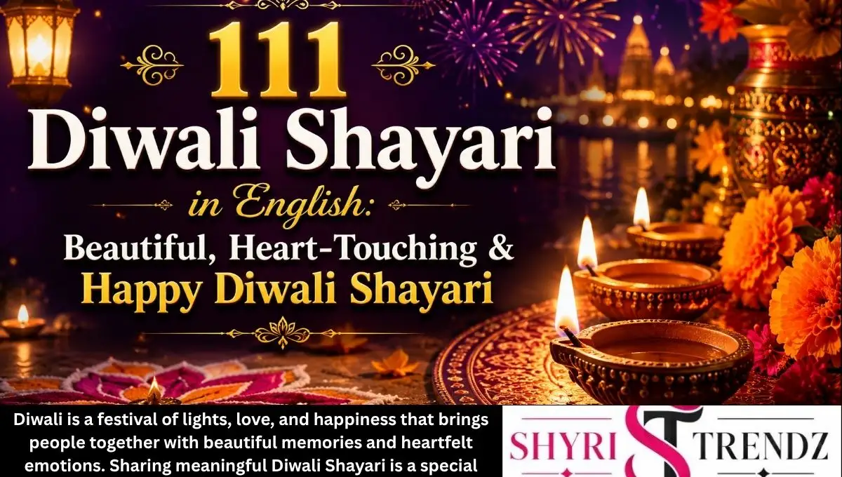 111 Diwali Shayari in English: Beautiful, Heart-Touching & Happy Diwali Shayari