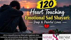 120 Heart Touching Emotional Sad Shayari: Deep & Painful Lines