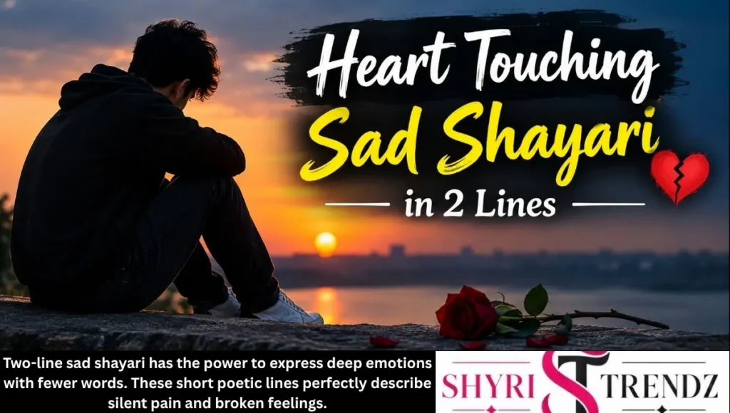 Heart Touching Sad Shayari in 2 Lines