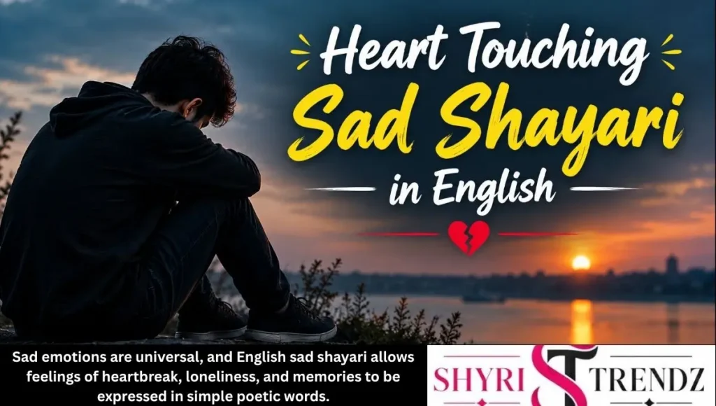 Heart Touching Sad Shayari in English