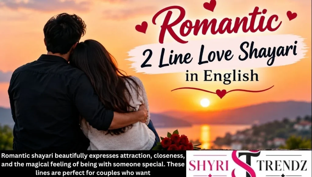 Romantic 2 Line Love Shayari in English