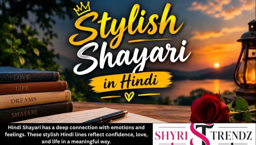 Stylish Shayari in Hindi